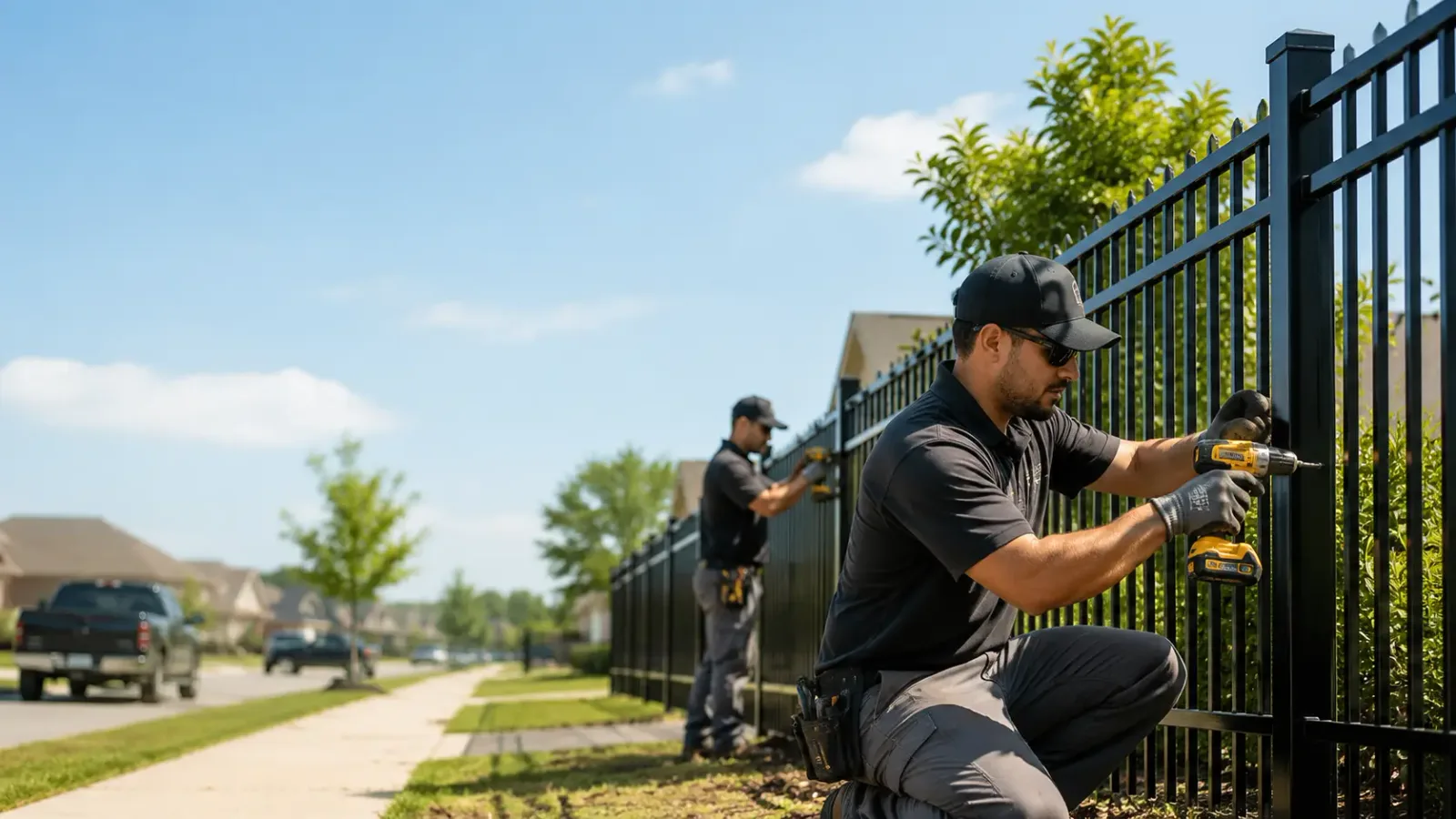 Metal Fence Installation in Shady Side, MD